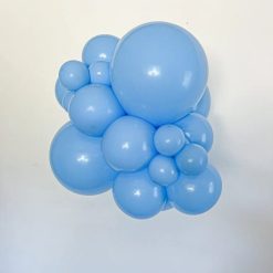 Alternative view of Westcoast Balloon 17021 Tuftex Baby Blue 17 Round (50Ct)