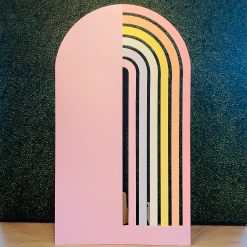 Westcoast Balloon 6.5Ft Half Rainbow Panel Rental