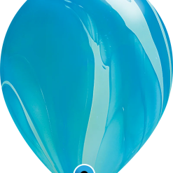 Westcoast Balloon 91538 Blue Rainbow SuperAgate 11 Round