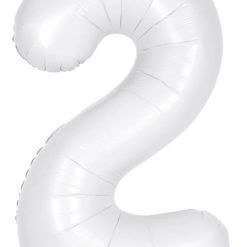 Westcoast Balloon 13962 Number 2 Matte White