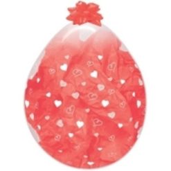 Westcoast Balloon 55313 Infinity Hearts Crystal Clear 18 Round (25Ct)