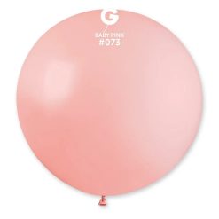 Westcoast Balloon 329926 Gemar Macaron Baby Pink 31 Round (1Ct)