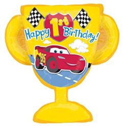 Westcoast Balloon 25327 1St Birthday Cars