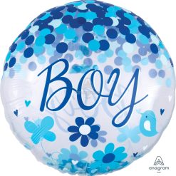 Westcoast Balloon 39318 Confetti Balloon Baby Boy
