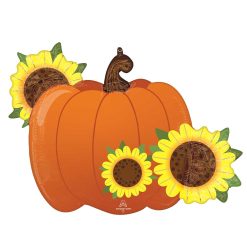 Westcoast Balloon 48945 Fall Pumpkin & Sunflowers