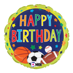 Westcoast Balloon 26289 Multi Sports Birthday