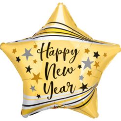 Westcoast Balloon 42067 HNY Bursts & Stars