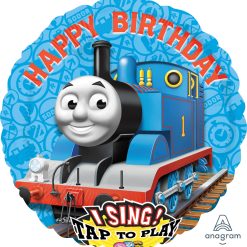 Westcoast Balloon 23494 Sing-A-Tune Thomas The Tank Happy Birthday