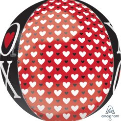 Alternative view of Westcoast Balloon 38707 XOXO Hearts