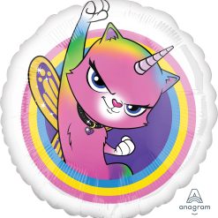 Westcoast Balloon 38540 Rainbow Butterfly Unicorn Kitty