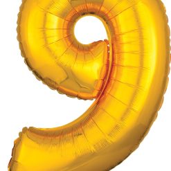 Westcoast Balloon 36562 Helium Saver Number 9 Gold