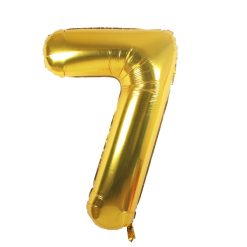 Westcoast Balloon Bulk Number 7 Gold