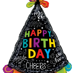 Westcoast Balloon 25277 Birthday Hat Doodles