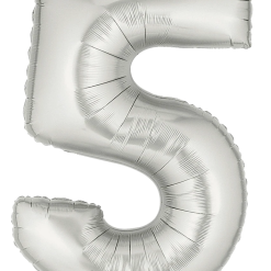 Westcoast Balloon 15845 Megaloons Number 5 Silver