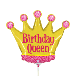 Westcoast Balloon 19368 Birthday Queen