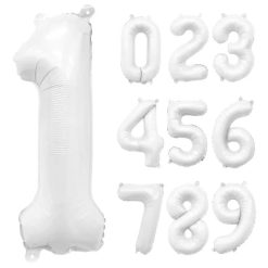 Alternative view of Westcoast Balloon 55480 Ellie'S White Number 3
