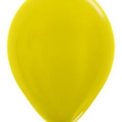 Westcoast Balloon 53085 Metallic Yellow 11 Round (100Ct)