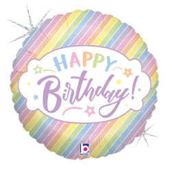 Westcoast Balloon 36961 Pastel Birthday
