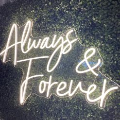 Alternative view of Westcoast Balloon Always & Forever Neon Sign Rental