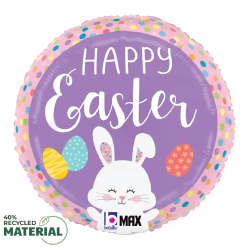 Westcoast Balloon 22429 Easter Bunny Dots