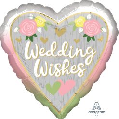 Westcoast Balloon 41754 Wedding Wishes Ombre