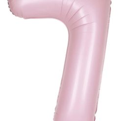 Westcoast Balloon 13887 Number 7 Matte Pink