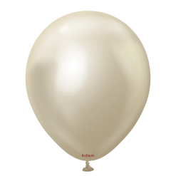 Westcoast Balloon K68360 Kalisan Mirror White Gold 12 Round (50Ct)