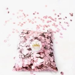 Westcoast Balloon 1Cm Metallic Confetti - Rose Gold