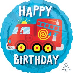 Westcoast Balloon 41273 Happy BD Fire Truck