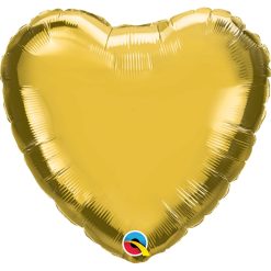 Westcoast Balloon 36334 Metallic Gold Heart