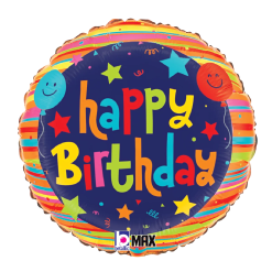 Westcoast Balloon 26357 Birthday Balloons And Stars