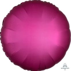 Westcoast Balloon 36827 Satin Luxe Pomegranate Round