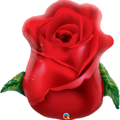 Westcoast Balloon 98696 Red Rose Bud