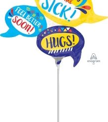 Westcoast Balloon 33714 Get Well Sentiments
