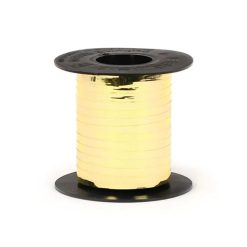 Westcoast Balloon GL125-15 Metallic Curling Ribbon - Gold Uncrimped
