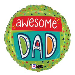 Westcoast Balloon 26257 Awesome Dad Confetti