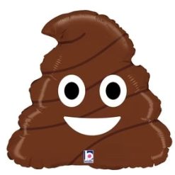 Westcoast Balloon 35596 Emoji Poo