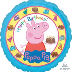Westcoast Balloon 31592 Peppa Pig Happy Birthday