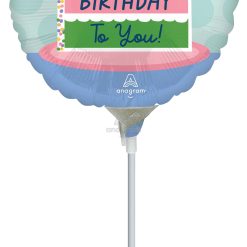 Westcoast Balloon 45898 Happy Birthday Cake