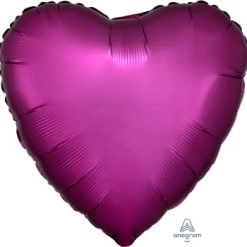 Westcoast Balloon 36828 Satin Luxe Pomegranate Heart