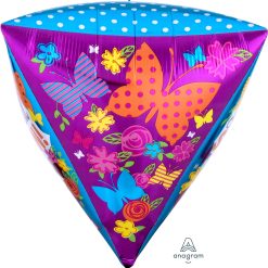 Alternative view of Westcoast Balloon 28781 Get Well Butterfly Garden