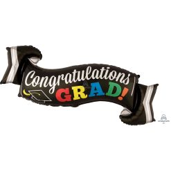 Westcoast Balloon 32415 Congratulations Grad Banner