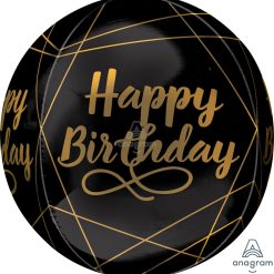 Westcoast Balloon 41102 Happy Birthday Elegant