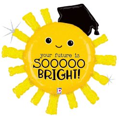 Westcoast Balloon 35772 Glitter Grad Sun