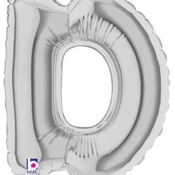 Westcoast Balloon 14904S Air Fill Letter D Silver 7In