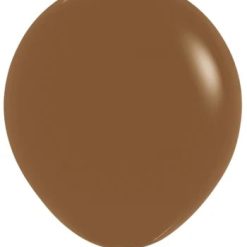 Westcoast Balloon 143712 Fashion Coffee 18 Round (25Ct)