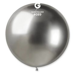 Westcoast Balloon 342956 Gemar Shiny Silver 31 Round (1Ct)