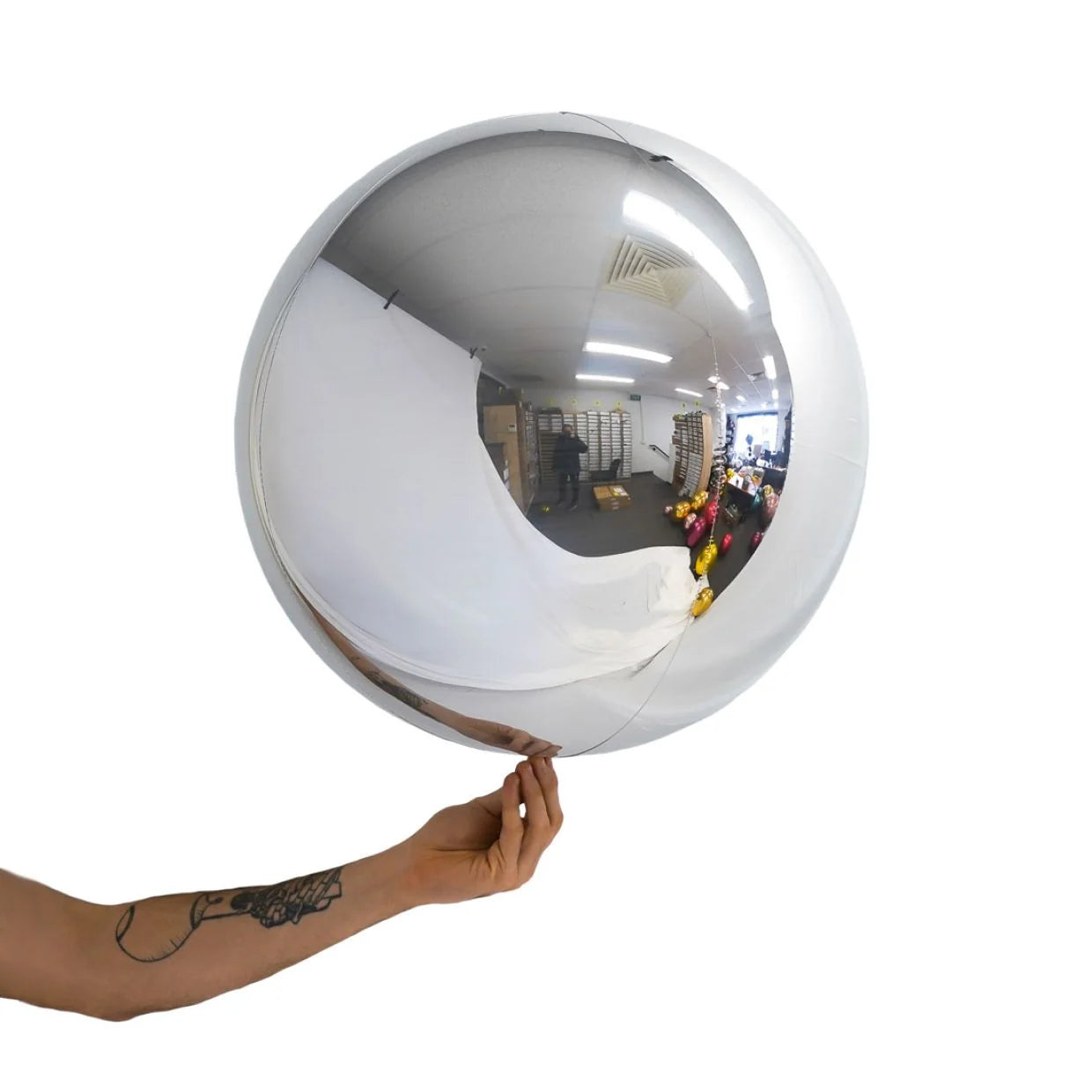 Westcoast Balloon 287126 Loon Balls 51Cm (20) Metallic Silver