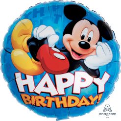 Westcoast Balloon 81640 Mickey Happy Birthday