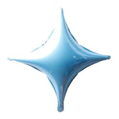 Westcoast Balloon H30 Metallic Light Blue Starpoint